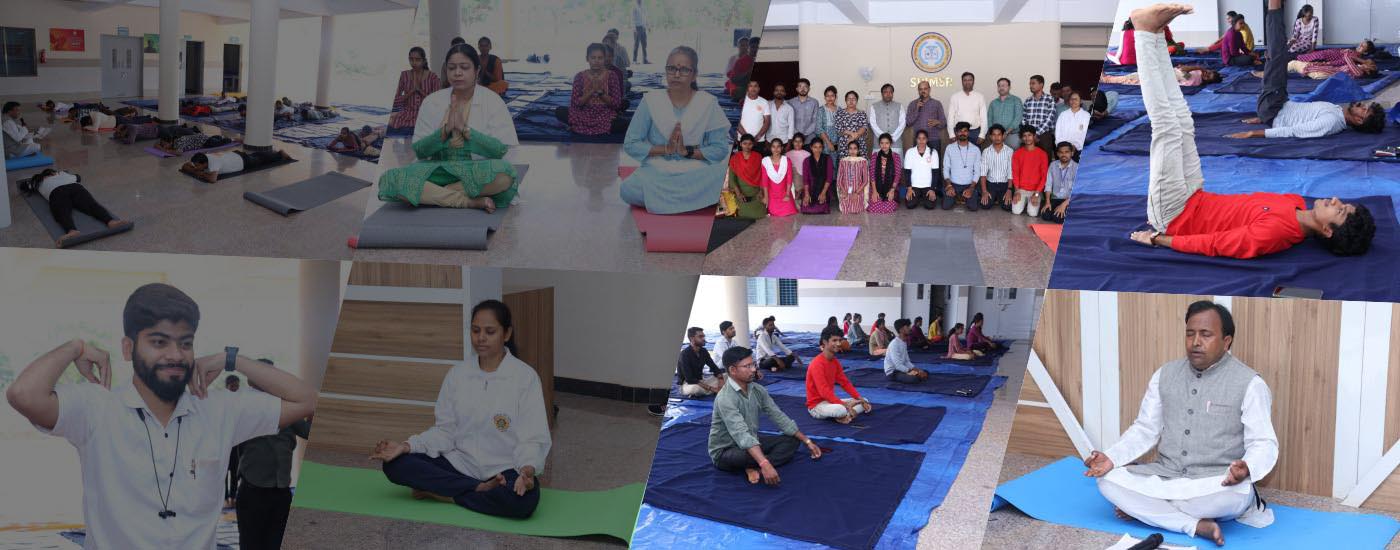 Student activities at SRIMSR campus